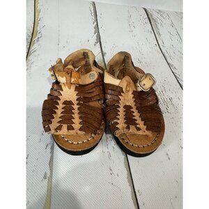 Huarache sandals made in mexico size 2